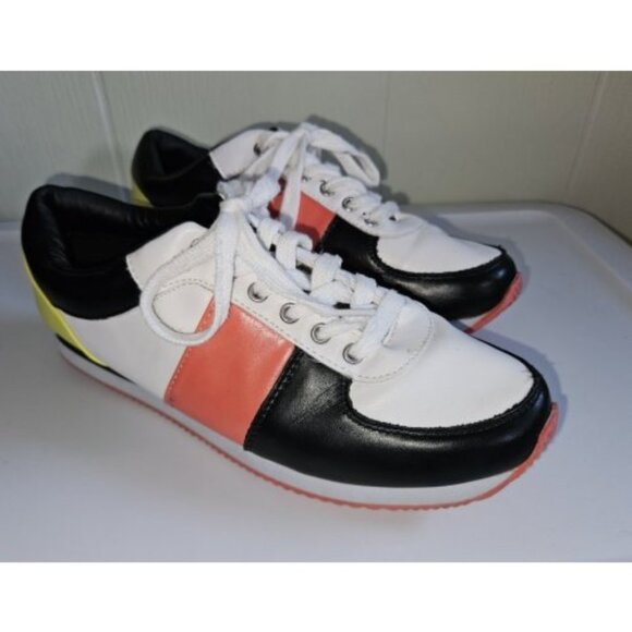 * MARK Multi Colored Lace Up Sneakers Ladies Size 8 - Picture 1 of 5